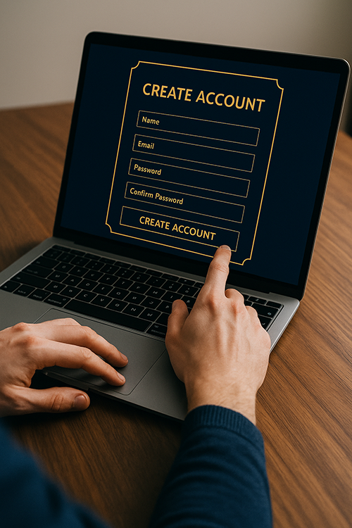 Create Account - Gem State Mint Labs